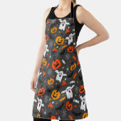 Farbiges Halloween-Muster Schürze (InSitu)