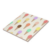 Farbiges handgezogenes Eislaufmuster Fliese (Seite)