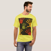 Farbiges Handhemd T-Shirt (Vorne ganz)