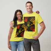 Farbiges Handhemd T-Shirt (Unisex)