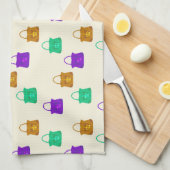 Farbiges Handtaschenmuster Geschirrtuch (Viertel Falte)