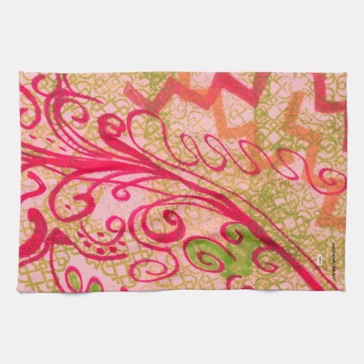 Farbiges Handtuch (Horizontal)