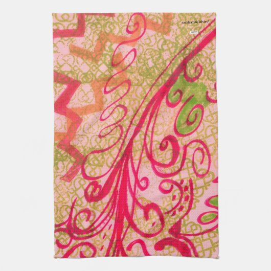 Farbiges Handtuch (Vertikal)