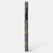 Farbiges Handyhülle mit kompliziertem geometrische Case-Mate iPhone Hülle (Hinten/Links)