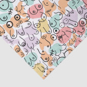 Farbiges, helles Geburtstagsmuster Seidenpapier (Detail)