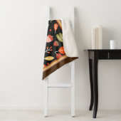 Farbiges Herbstmuster Sherpadecke (Beispiel)