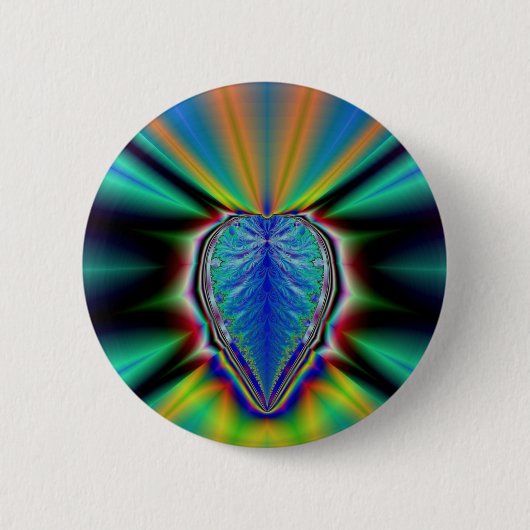 Farbiges Herz Button (Vorderseite)