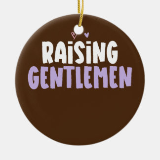 Farbiges Herz Funny aufzieht Gentlemen Sprichwort Keramik Ornament
