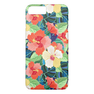 Farbiges Hibiskus Case-Mate iPhone Hülle