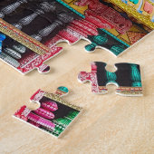 Farbiges Hindutempel Malaysia Travel Foto Puzzle (Seite)