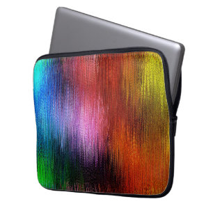 Farbiges Hintergrundmuster Laptopschutzhülle