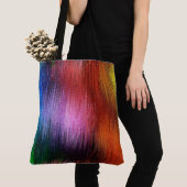 Farbiges Hintergrundmuster, Tasche (Von Nahem)