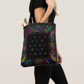 Farbiges Hippie Paisley Design Tasche (Von Nahem)