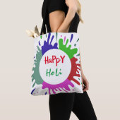 Farbiges Holi-Muster Tasche (Von Nahem)