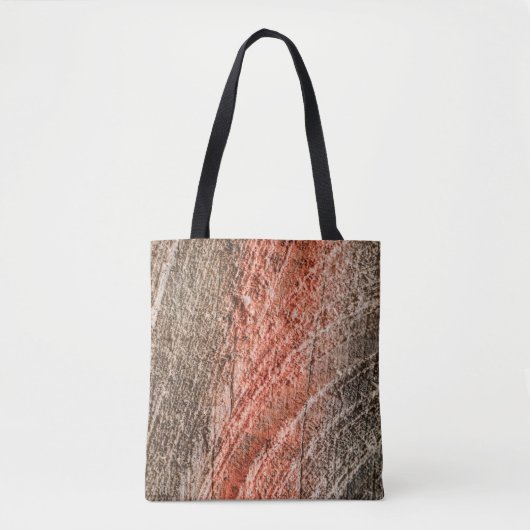 Farbiges Holzdesign Tasche (Vorderseite)
