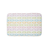 Farbiges horizontales Ogemuster Badematte (Vorderseite)