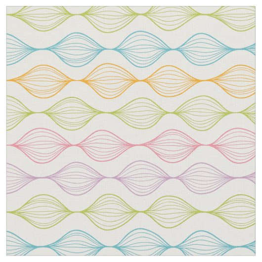 Farbiges horizontales Ogemuster Stoff (Nahaufnahme)