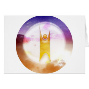 Farbiges Humanitätssymbol