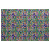 Farbiges Ikat Tribal Geometrisches Muster 2 Stoff (Yard (91,4 cm))