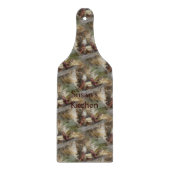 Farbiges Indianerkorn-Naturmuster Schneidebrett (Vorderseite)