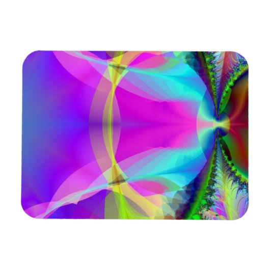 Farbiges inneres Circle Magnet (Horizontal)