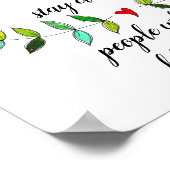 Farbiges inspirierendes Freundschaftspopster Poster (Ecke)