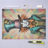 Farbiges Jester Decoupage Tissue Paper Seidenpapier (Handwerk)