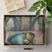 Farbiges Jester Decoupage Tissue Paper Seidenpapier (Geschenk)