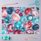Farbiges Juwel Art Tissue Paper Seidenpapier (Basteln)