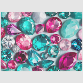 Farbiges Juwel Art Tissue Paper Seidenpapier