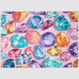 Farbiges Juwel Art Tissue Paper Seidenpapier