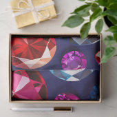 Farbiges Juwel Art Tissue Paper Seidenpapier (Geschenk)