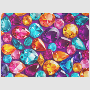 Farbiges Juwel Art Tissue Paper Seidenpapier