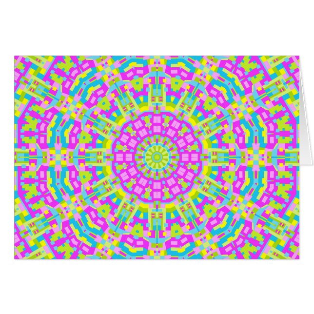 Farbiges Kaleidoskop 01 (Vorderseite (Horizontal))