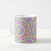 Farbiges Kaleidoskop 010 Kaffeetasse (Vorderseite Links)