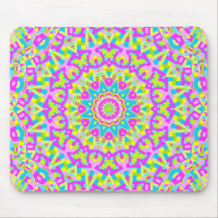 Farbiges Kaleidoskop 010 Mousepad