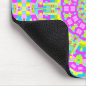 Farbiges Kaleidoskop 01 Mousepad (Ecke)