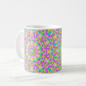 Farbiges Kaleidoskop 03 Kaffeetasse (Vorderseite Links)