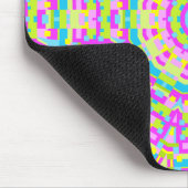 Farbiges Kaleidoskop 03 Mousepad (Ecke)