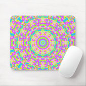 Farbiges Kaleidoskop 03 Mousepad (Mit Mouse)