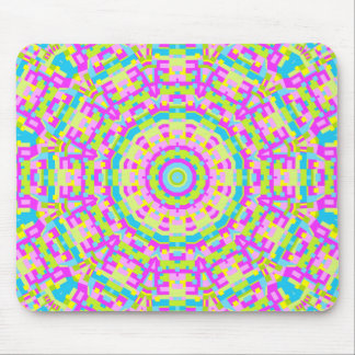 Farbiges Kaleidoskop 03 Mousepad