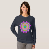Farbiges Kaleidoskop 03 T-Shirt (Vorne ganz)