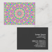 Farbiges Kaleidoskop 03 Visitenkarte (Vorne/Hinten)