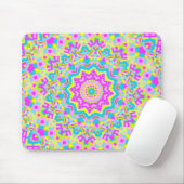 Farbiges Kaleidoskop 04 Mousepad (Mit Mouse)
