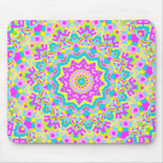 Farbiges Kaleidoskop 04 Mousepad