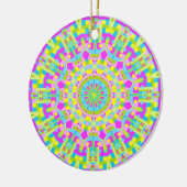 Farbiges Kaleidoskop 05 Keramikornament (Links)