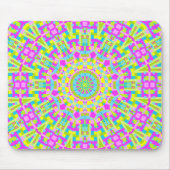 Farbiges Kaleidoskop 05 Mousepad (Vorne)