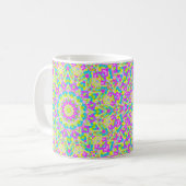 Farbiges Kaleidoskop 07 Kaffeetasse (Vorderseite Links)