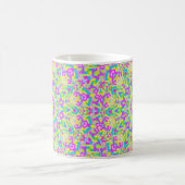 Farbiges Kaleidoskop 07 Kaffeetasse (Mittel)