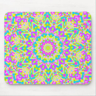 Farbiges Kaleidoskop 07 Mousepad
